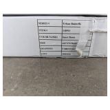 (11) Urban Butterflies Inner Dawn Mirror and Stone Tiles, 17in. x 14 in.