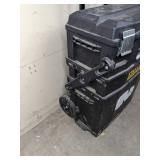 Stanley 22 in. 4-in-1 Cantilever Mobile Black Tool Box