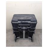 Stanley 22 in. 4-in-1 Cantilever Mobile Black Tool Box