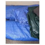 Assortment of (6) Tarps in Various Sizes