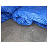 Assortment of (6) Tarps in Various Sizes