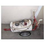 Snyder TK 25 Saddle HD/Nat Tow-Behind Spray Tank