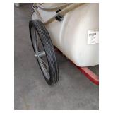 Snyder TK 25 Saddle HD/Nat Tow-Behind Spray Tank