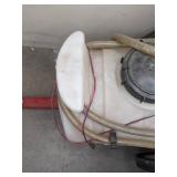 Snyder TK 25 Saddle HD/Nat Tow-Behind Spray Tank