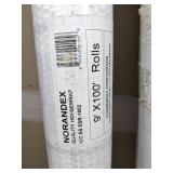 (3) NEW Rolls of Norandex Quality House Wrap, 9 ft. x 100 ft.