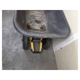 Black Truper Two Wheeled Wheelbarrow