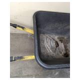 Black Truper Two Wheeled Wheelbarrow