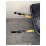 Black Truper Two Wheeled Wheelbarrow