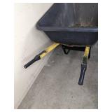 Black Truper Two Wheeled Wheelbarrow