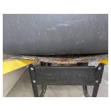 Black Truper Two Wheeled Wheelbarrow