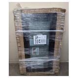 NEW Andersen Windows 100 Series Black Fixed Window, 18 in. x 36 in.