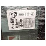 NEW Andersen Windows 100 Series Black Fixed Window, 18 in. x 36 in.