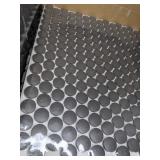 Premier Decor (19) Matte Black & (16) Matte White Penny Round Tiles and (9) Marble Look Tiles
