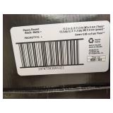 Premier Decor (19) Matte Black & (16) Matte White Penny Round Tiles and (9) Marble Look Tiles