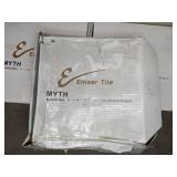 (20) Emser Tile Myth Petal Light Grey Tiles, 11 in. x 14 in.