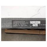 (29) Premium Porcelain Carrara White Matte Porcelain Stone Look Floor and Wall Tiles, 12 in. x 24 in.