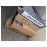 (29) Premium Porcelain Carrara White Matte Porcelain Stone Look Floor and Wall Tiles, 12 in. x 24 in.