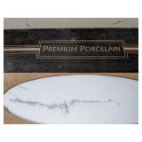 (29) Premium Porcelain Carrara White Matte Porcelain Stone Look Floor and Wall Tiles, 12 in. x 24 in.