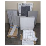 Assortment of (50) Wall and Floor Tiles