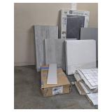 Assortment of (50) Wall and Floor Tiles