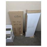 (158) Emser Tile Raku Olive 3 in. x 12 in. Glossy Ceramic Brick Look Wall Tile and (9) Cifre Ceramica White Body Rectified Tiles