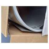 NEW Norandex Aluminum Trim Coil 24" Reverse White, 1 Roll