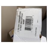 Set of (4) West Bury Aluminum Railing Black Aluminum Post Kits