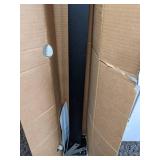 Set of (4) West Bury Aluminum Railing Black Aluminum Post Kits