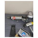 Assortment of Styro Heavy Duty 9.5 in. x 150 ft. Sticky Mesh, Greenlee CM-600 Clamp Meter, Kraft EZY Deck Pro Gun, Air Powered Cut-Off Tool, Crow Bar, Etc.