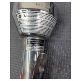 Assortment of Styro Heavy Duty 9.5 in. x 150 ft. Sticky Mesh, Greenlee CM-600 Clamp Meter, Kraft EZY Deck Pro Gun, Air Powered Cut-Off Tool, Crow Bar, Etc.