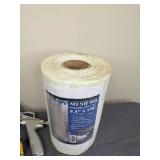 Assortment of Styro Heavy Duty 9.5 in. x 150 ft. Sticky Mesh, Greenlee CM-600 Clamp Meter, Kraft EZY Deck Pro Gun, Air Powered Cut-Off Tool, Crow Bar, Etc.