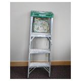Werner 4 ft. 225 Lbs. Capacity Ladder and 2-Step Stool