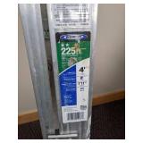 Werner 4 ft. 225 Lbs. Capacity Ladder and 2-Step Stool