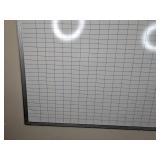 White Grid Dry Erase Planning Board, 48 in. x 72 in.