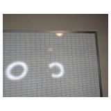White Grid Dry Erase Planning Board, 48 in. x 72 in.