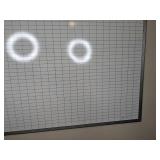 White Grid Dry Erase Planning Board, 48 in. x 72 in.