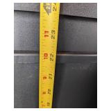 Set of 5 Black Indoor Swing Top Garbage Cans