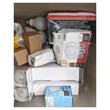 Tote with a variety of Sylvania, TCP,  LED Lightbulbs