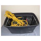 Collection of Extension Cords, Power Strips and More