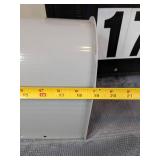 Two Mailboxes: Black and White