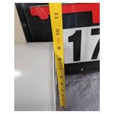 Two Mailboxes: Black and White