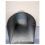 Two Mailboxes: Black and White