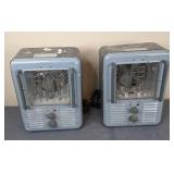 Pair of Comfort Zone Electric Space Heaters