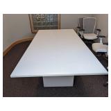 Sleek and Modern White Office Table