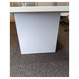 Sleek and Modern White Office Table