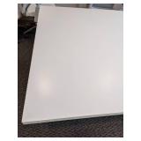 Sleek and Modern White Office Table