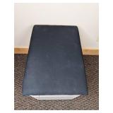 Pedestal 2 Drawer Filing Cabinet with Top Seat Cushion