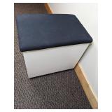Pedestal 2 Drawer Filing Cabinet with Top Seat Cushion