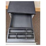 Pedestal 2 Drawer Filing Cabinet with Top Seat Cushion