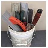 Drywall Trowels, Paint Buckets, Paste Brush and More